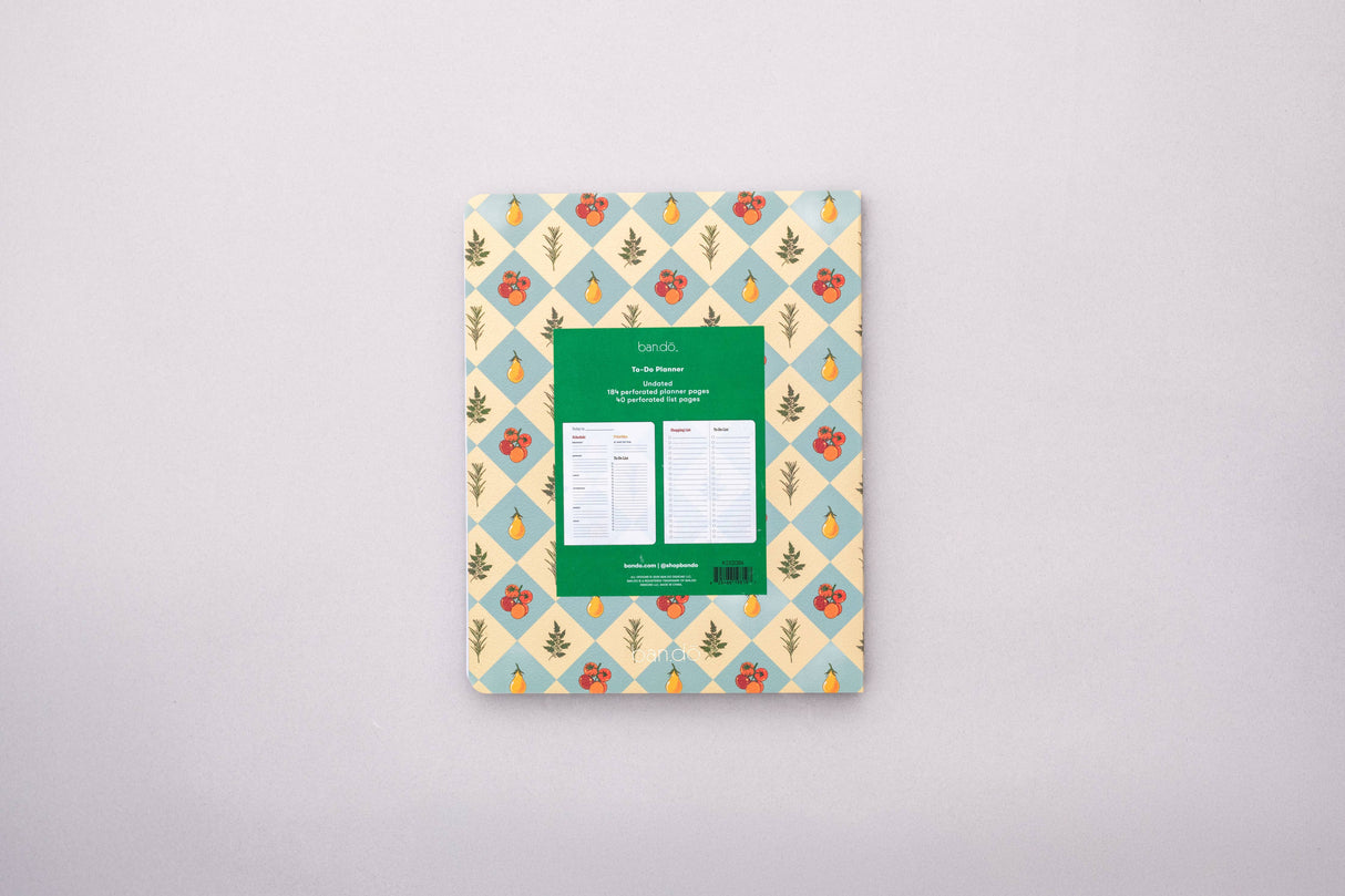 To Do Planner, Garden Checkered