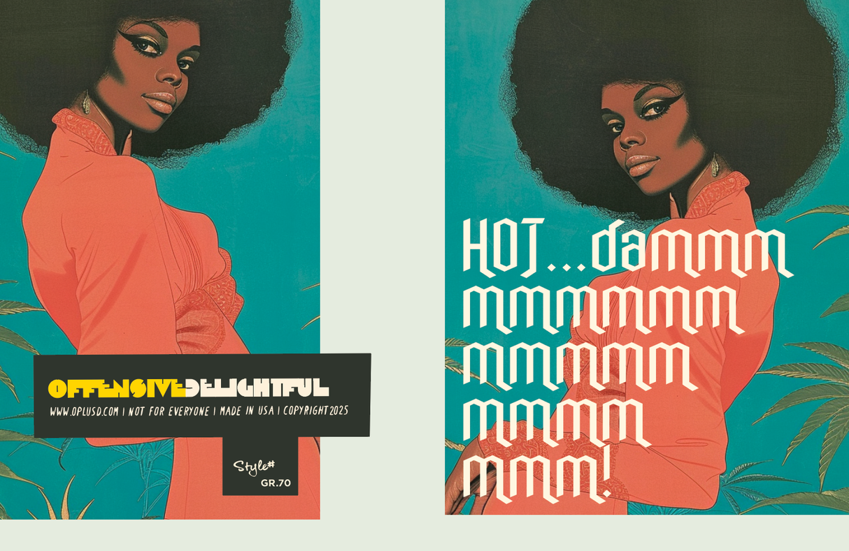 HOT DAMMMMMM! Greeting Card