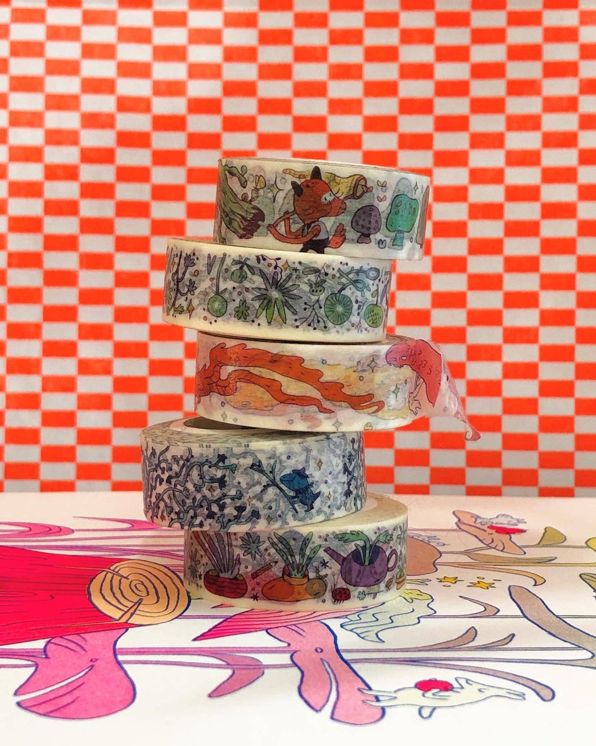 Humble Blue Vine Collector Washi Tape