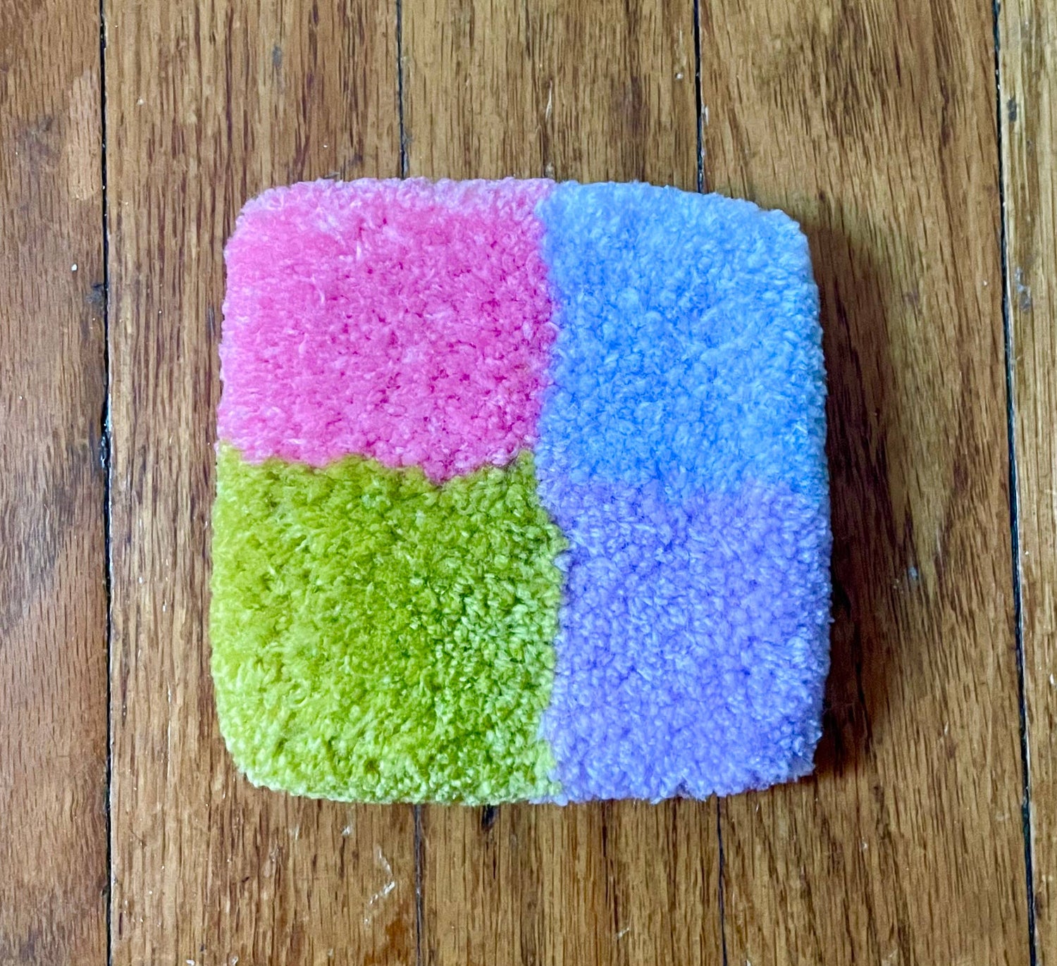 Checkerboard Mug Rug Coaster