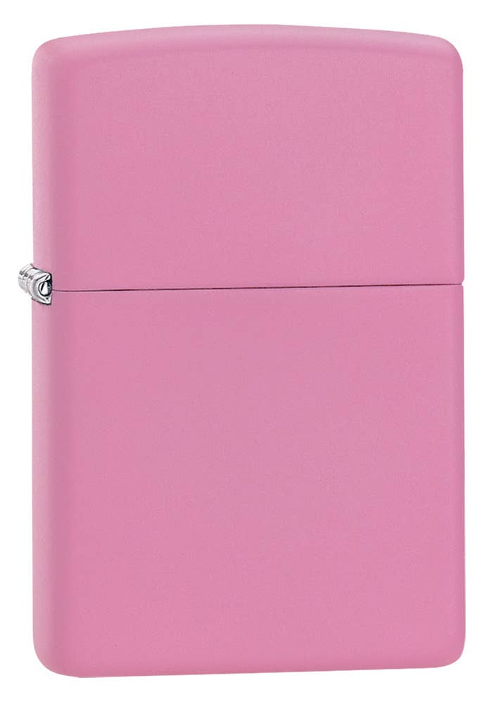 Pink Matte Wind Proof Lighter