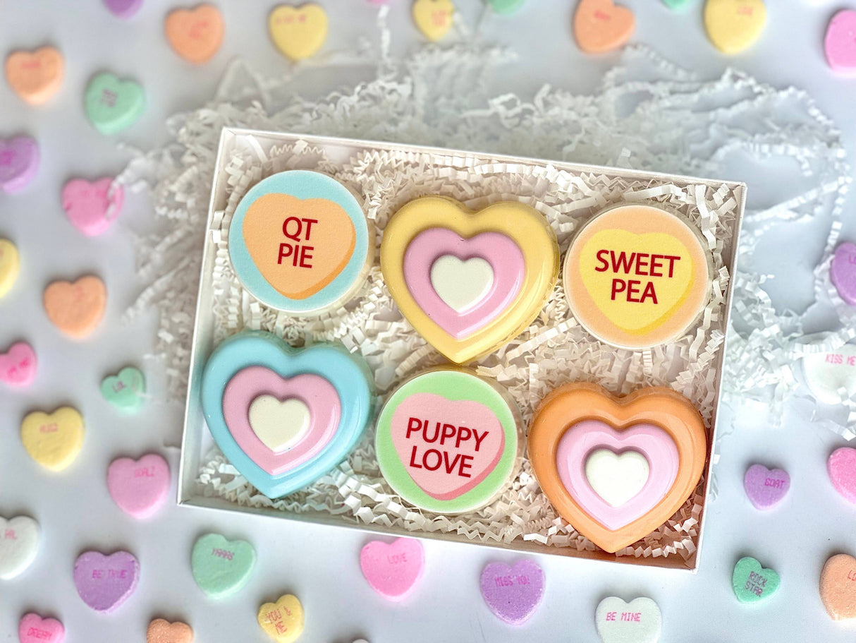 Conversation Chocolate Covered Oreo Valentines Day Gift Box
