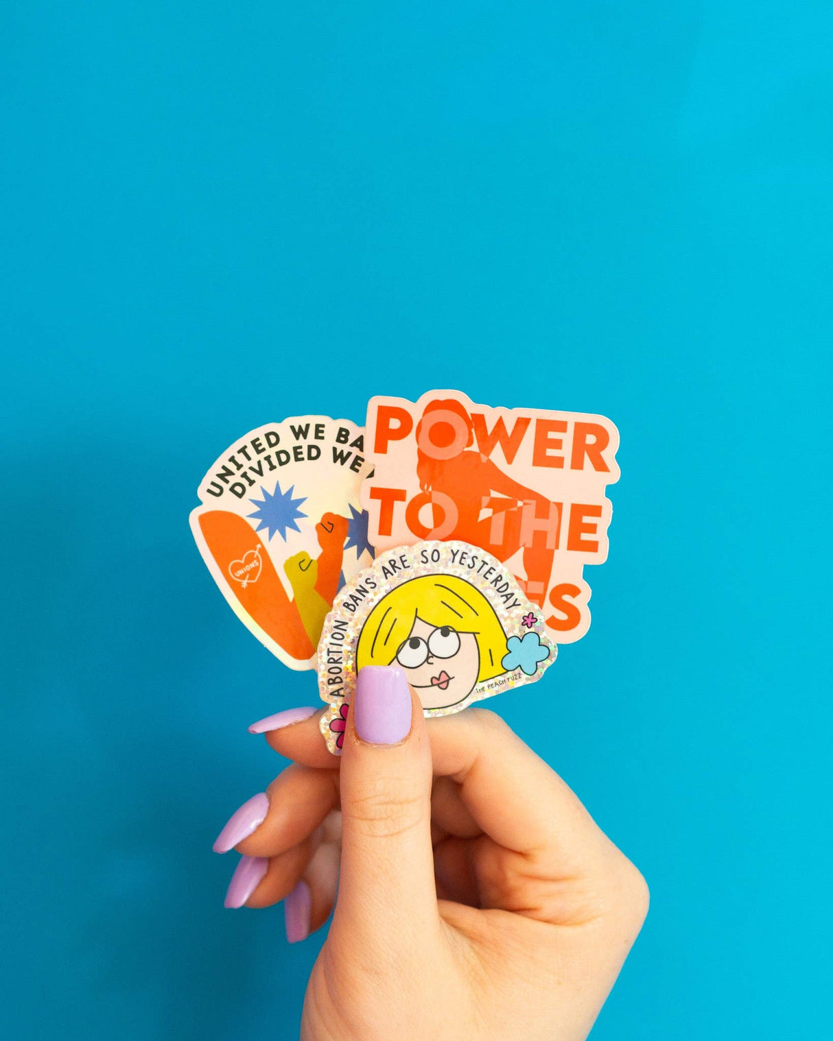 United We Bargain Holographic Sticker