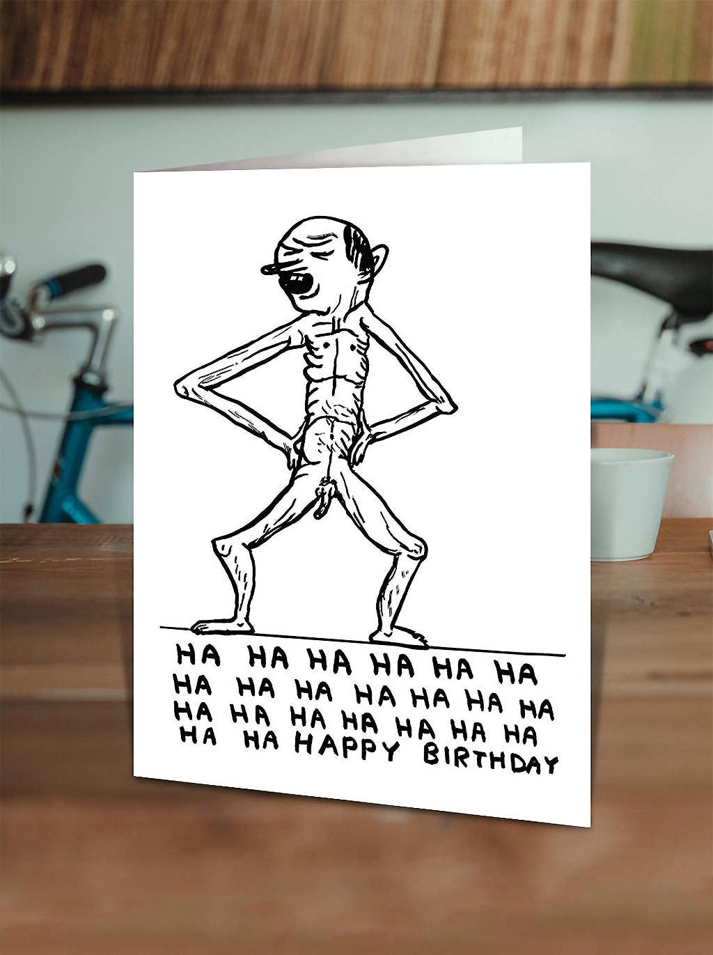Ha Ha Happy Birthday Greeting Card