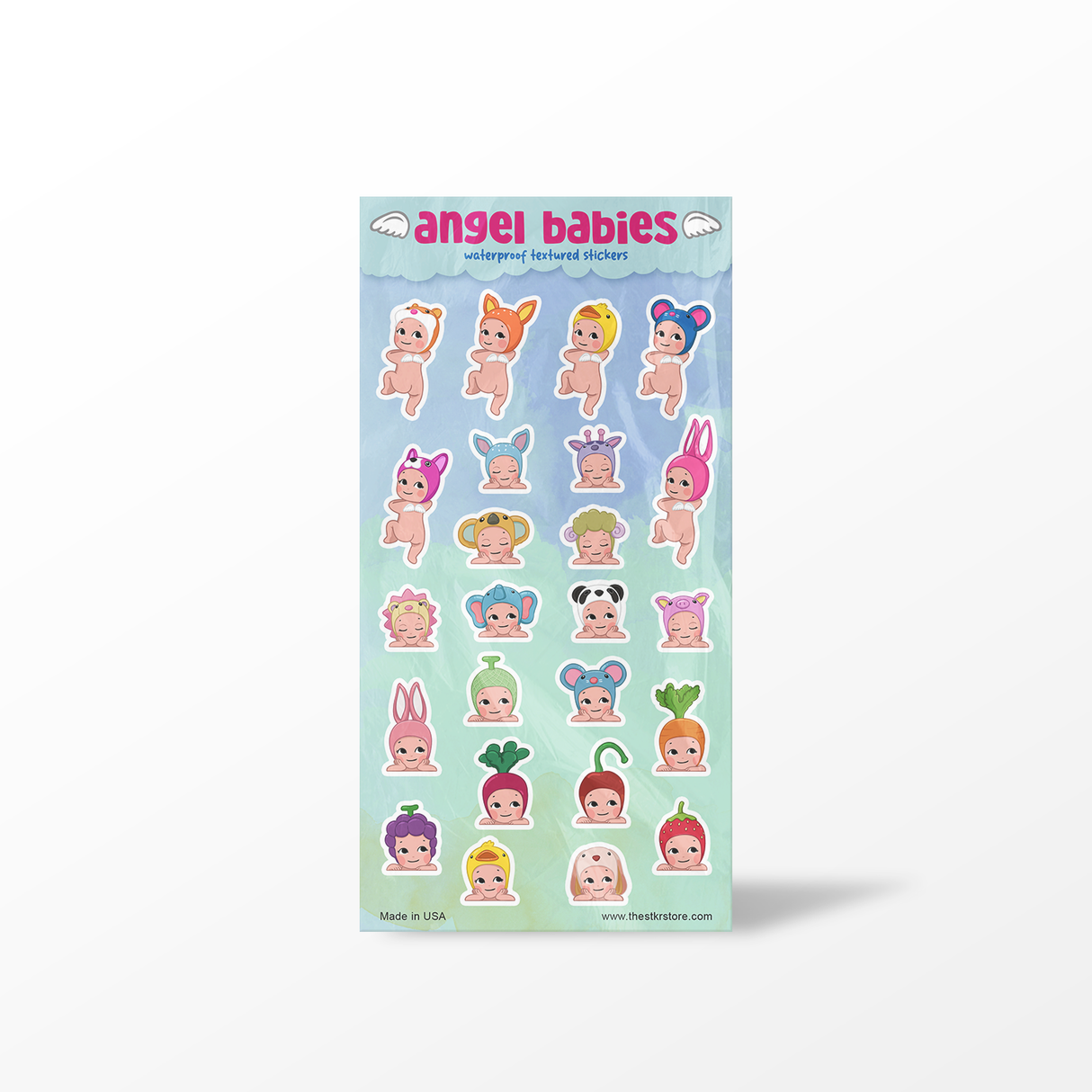 Angel Babies Sticker Sheets