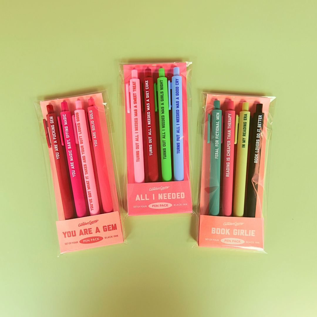 Book Girlie Pen Pack