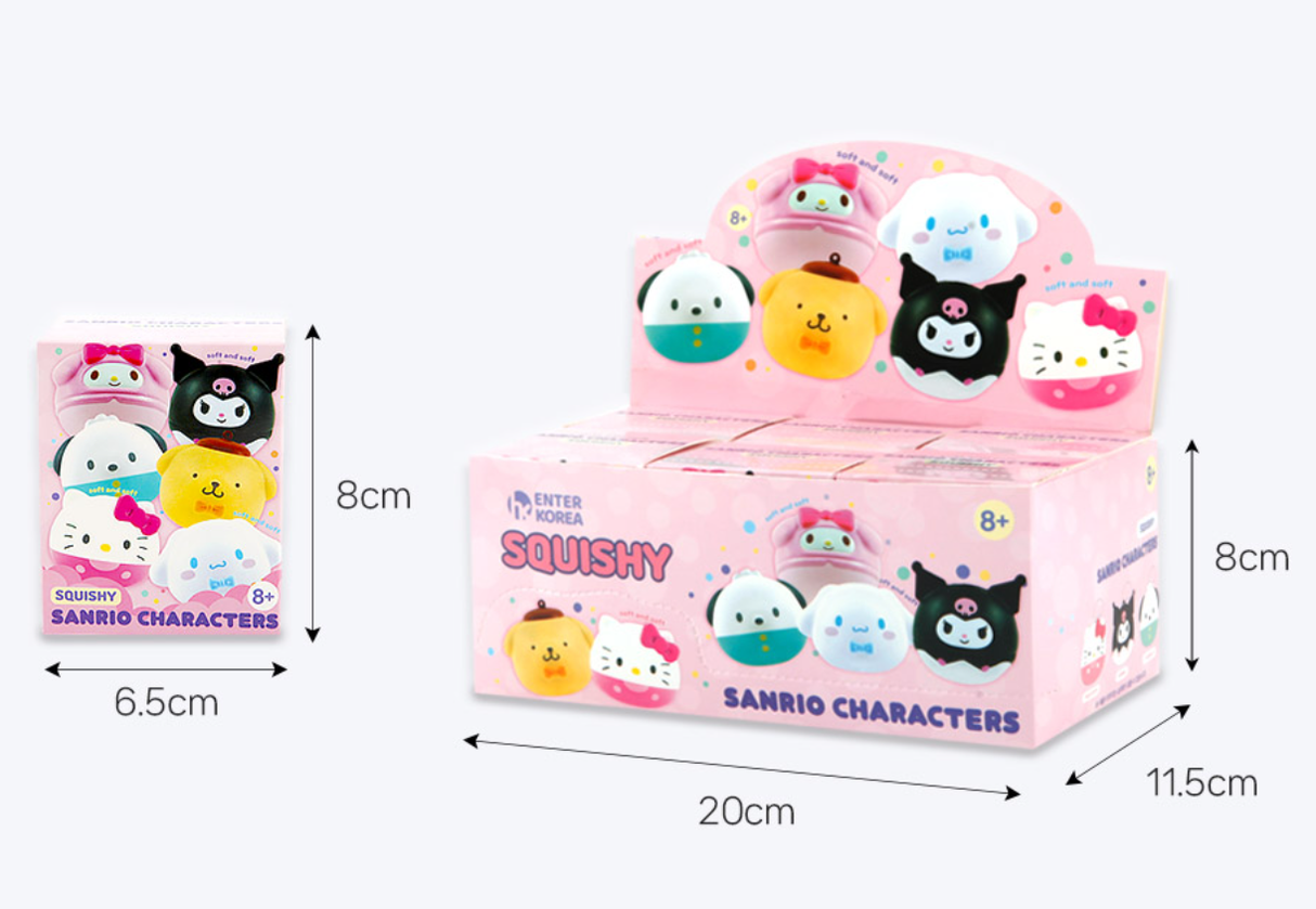 Sanrio Soft Squishy Keychain Blind Box