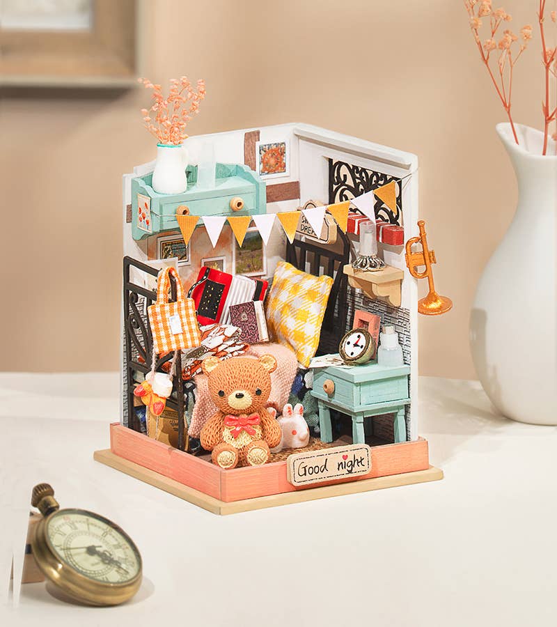 Rolife 3D DIY Wooden Puzzle House Kits Bedroom Model DS016