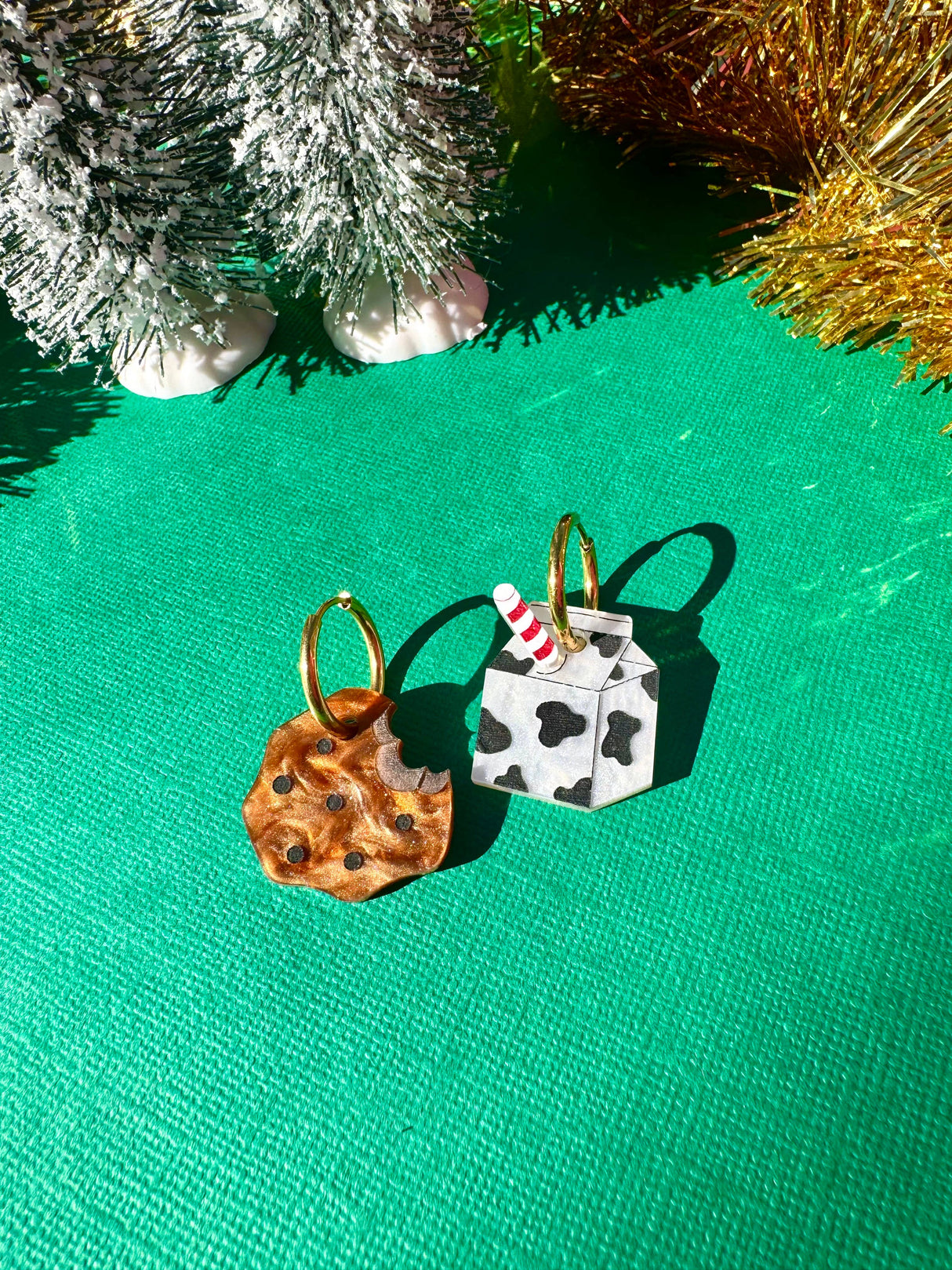 Milk and Cookies Earrings