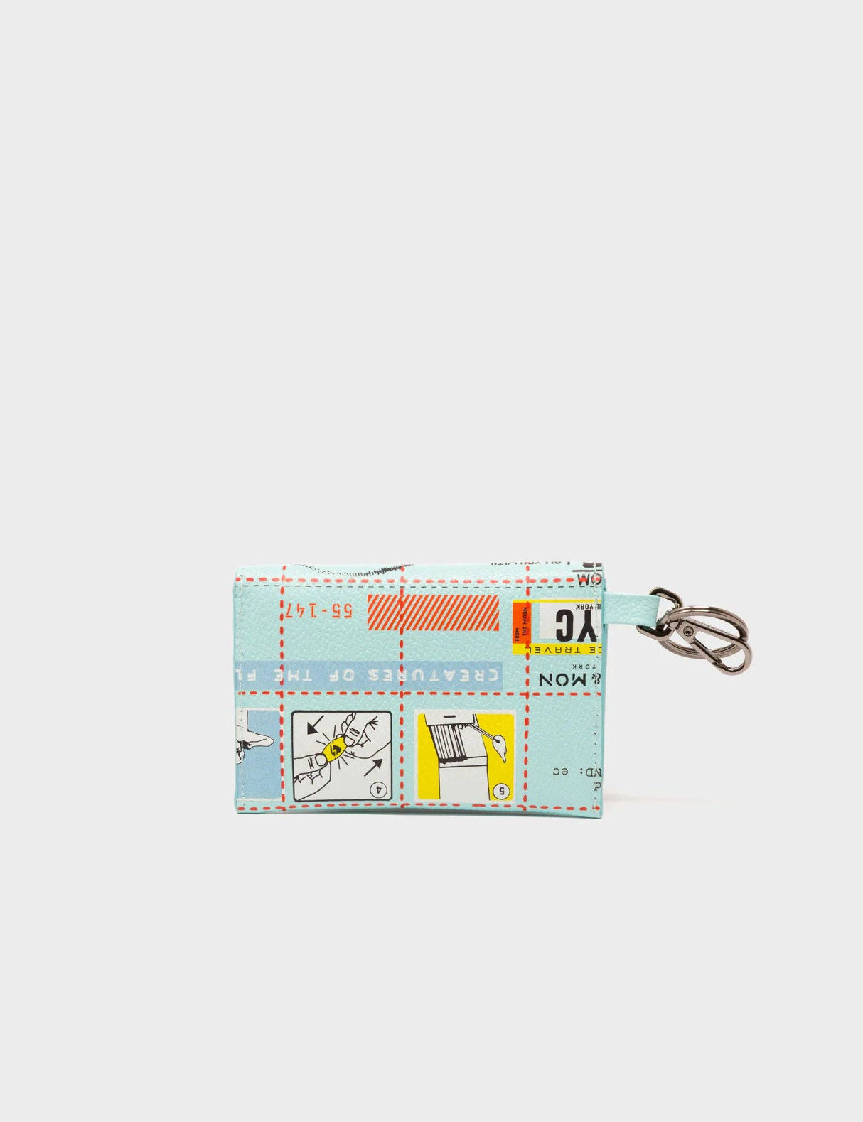 Fabian Acuatic Blue Leather Wallet - Kind Type Design