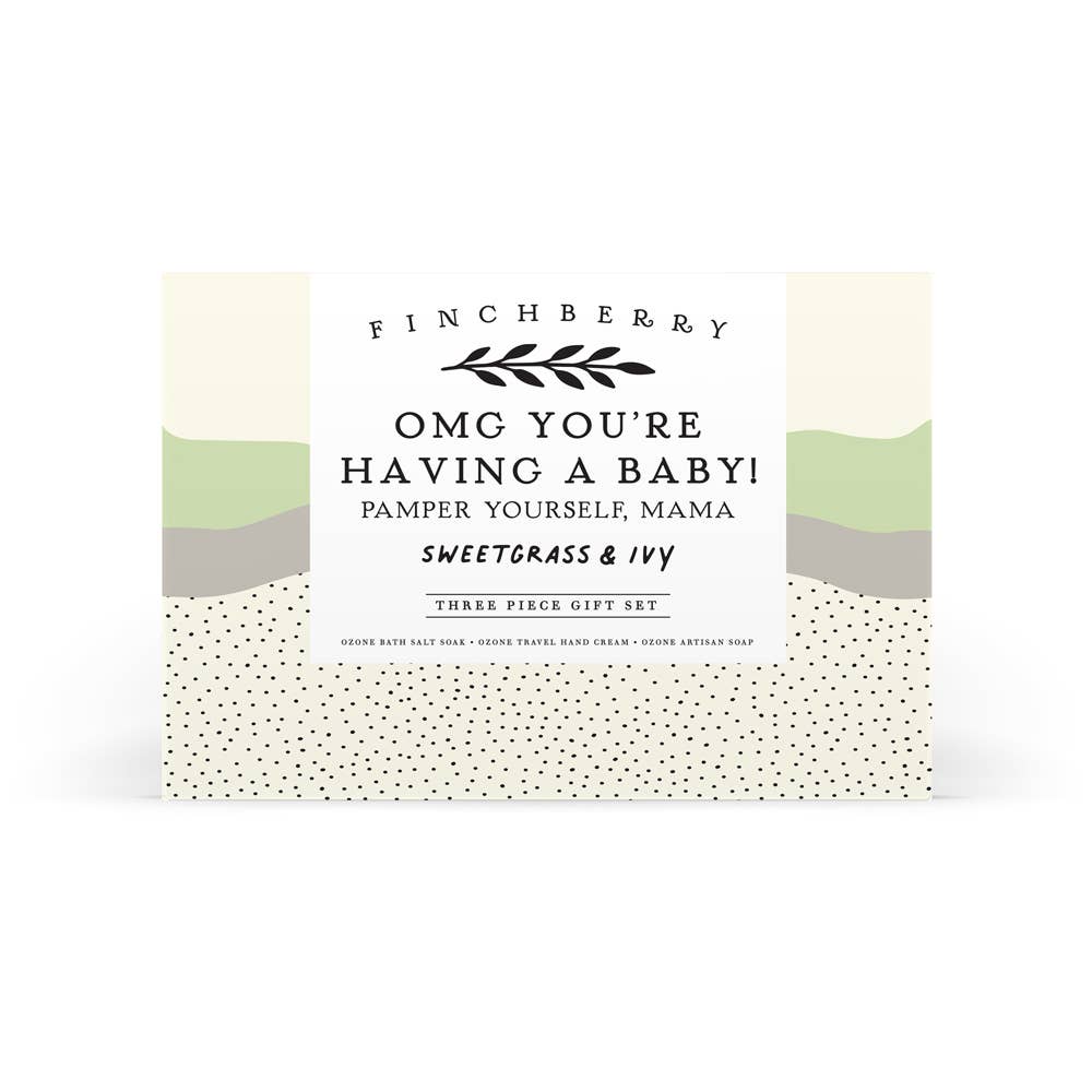 OMG You're Having A Baby 3
Pc Baby Shower Gift Set for Moms