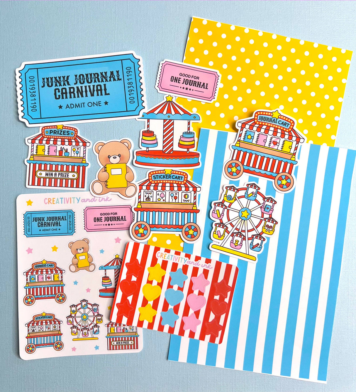 Junk Carnival Junk Journal Kit