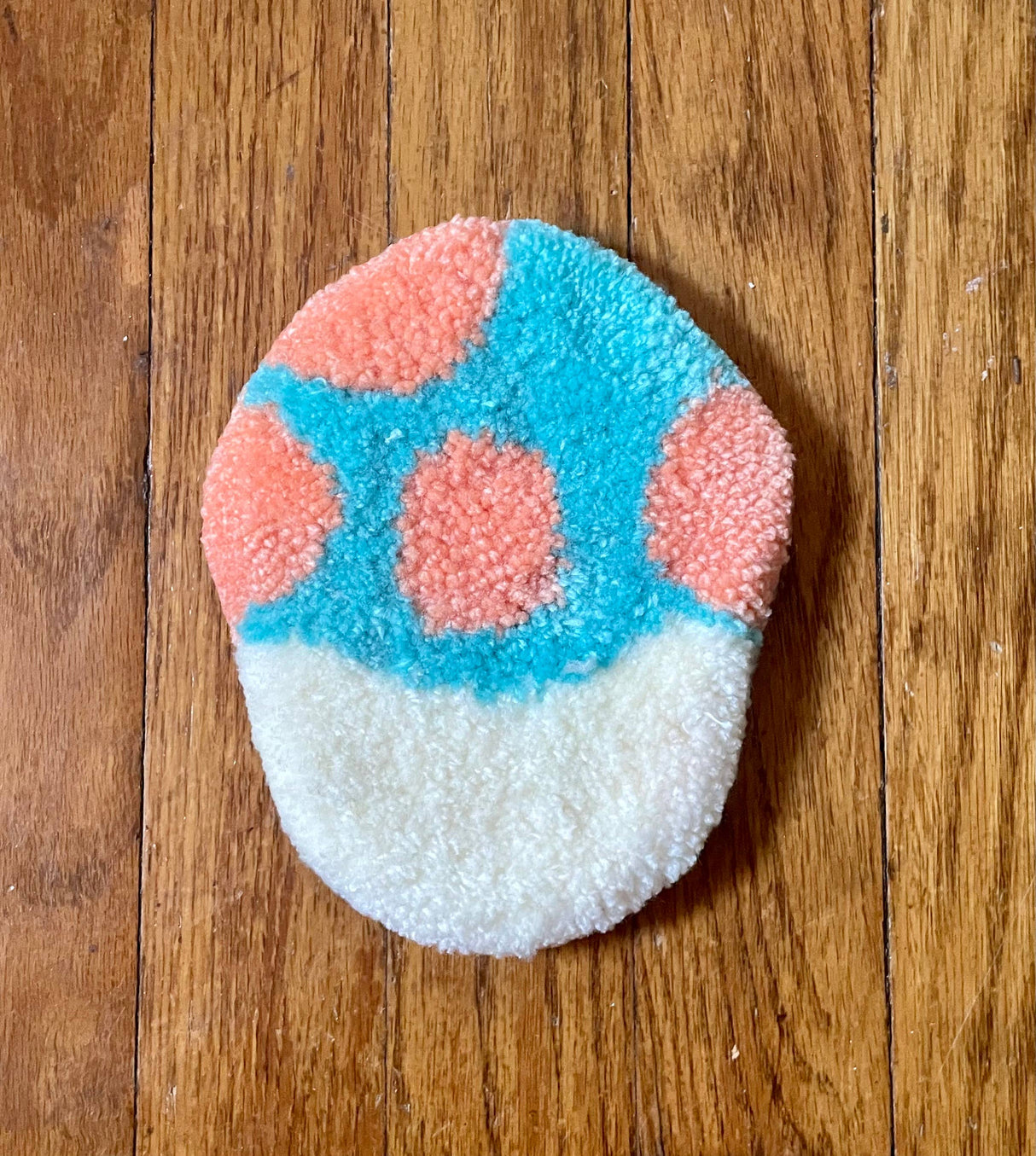 Mushroom Mug Rug Coaster