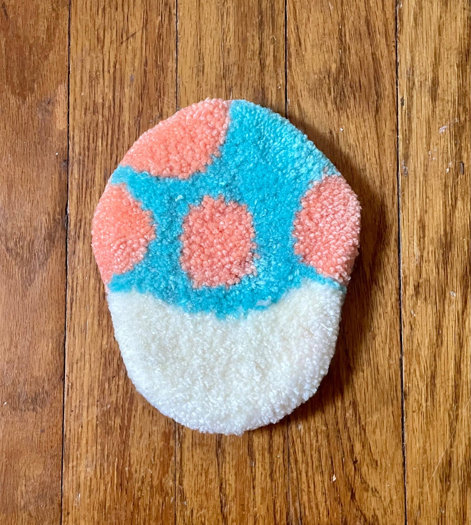 Mushroom Mug Rug Coaster