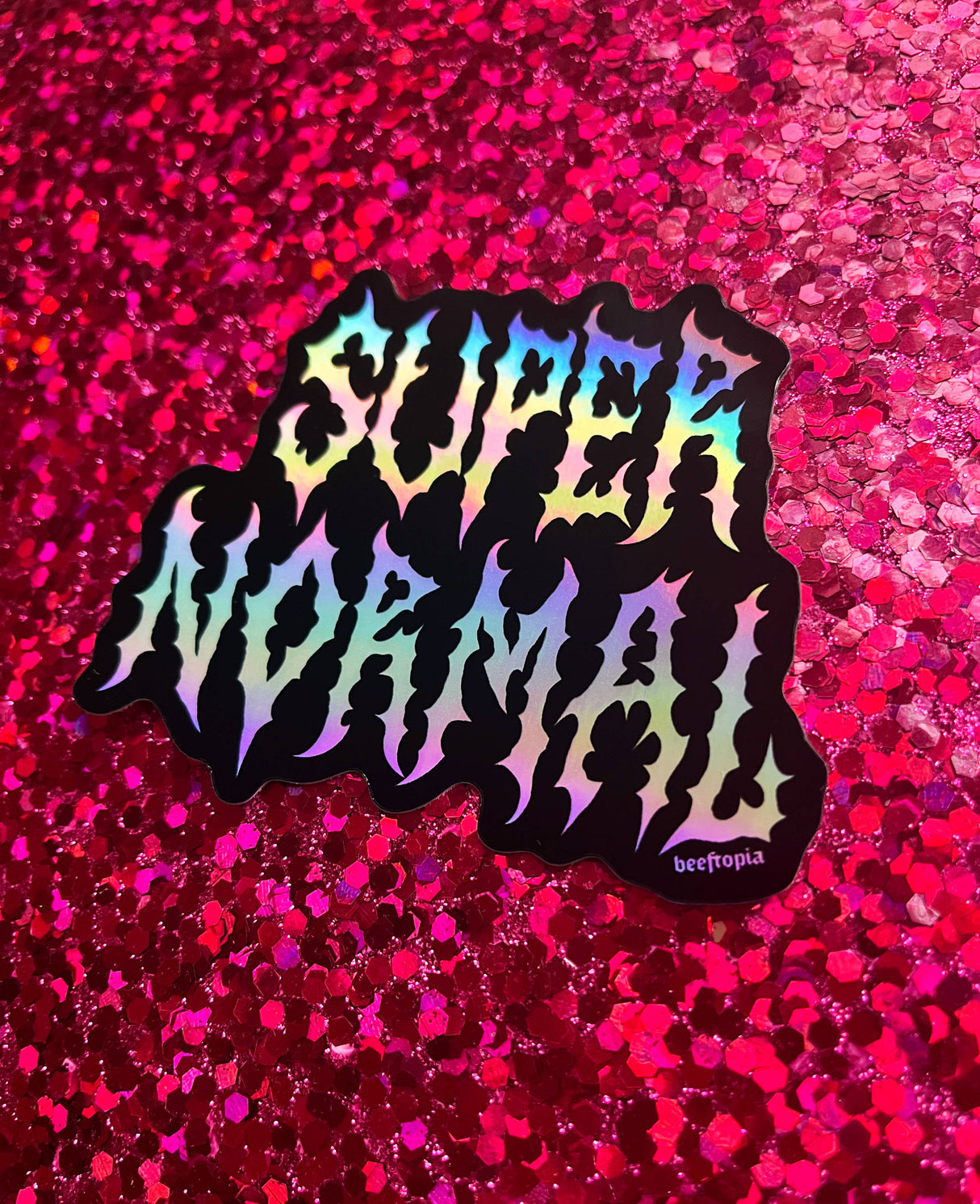 Super Normal Holographic Sticker