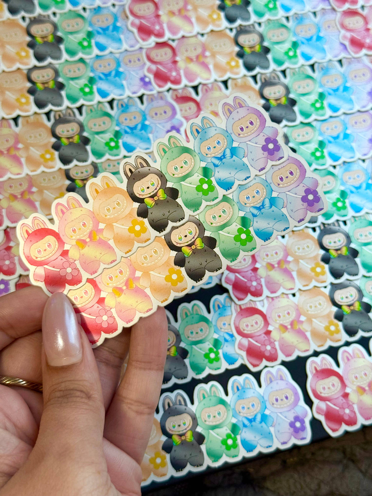 Labubu Rainbow Sticker