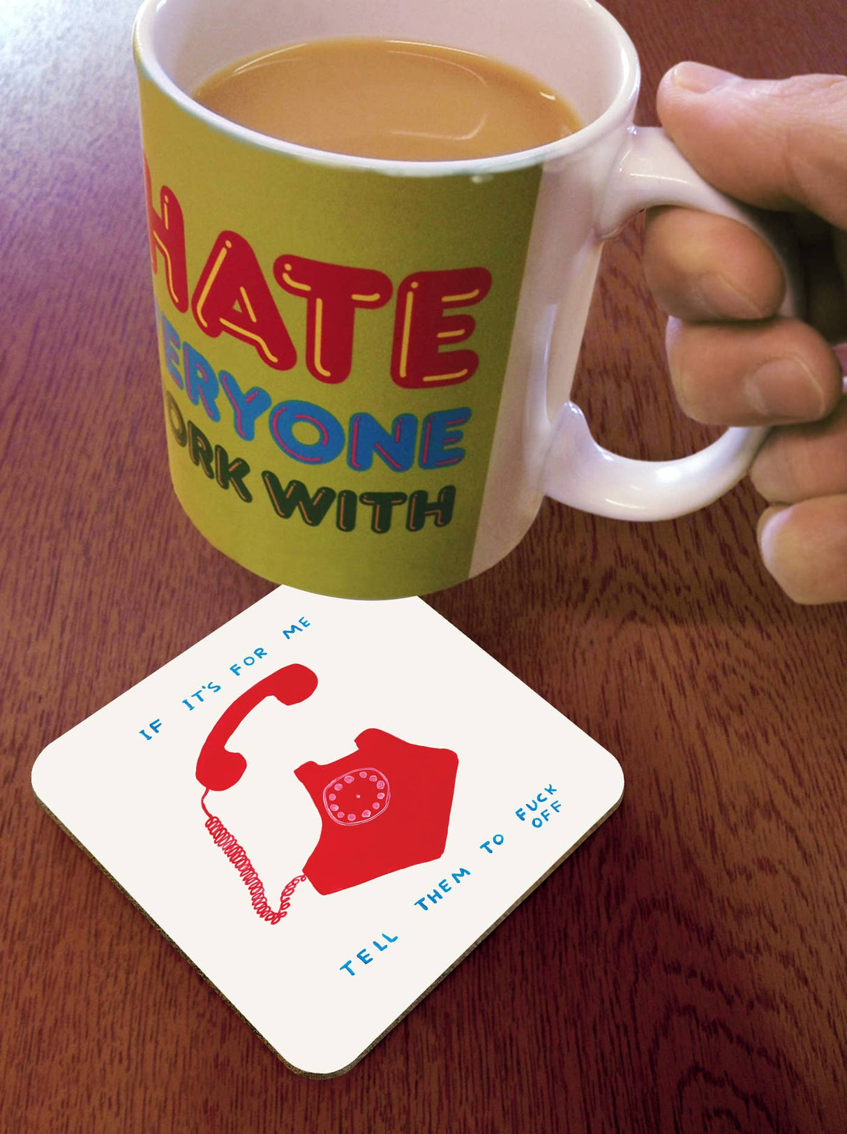 If It's For Me Art Coaster