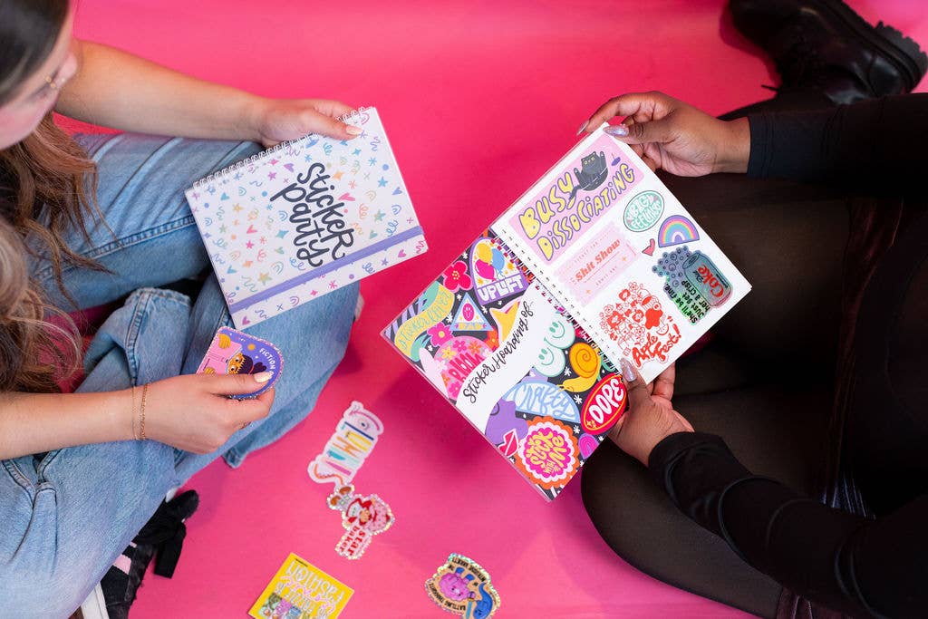 Sticker Party Album Reusable Sticker Book