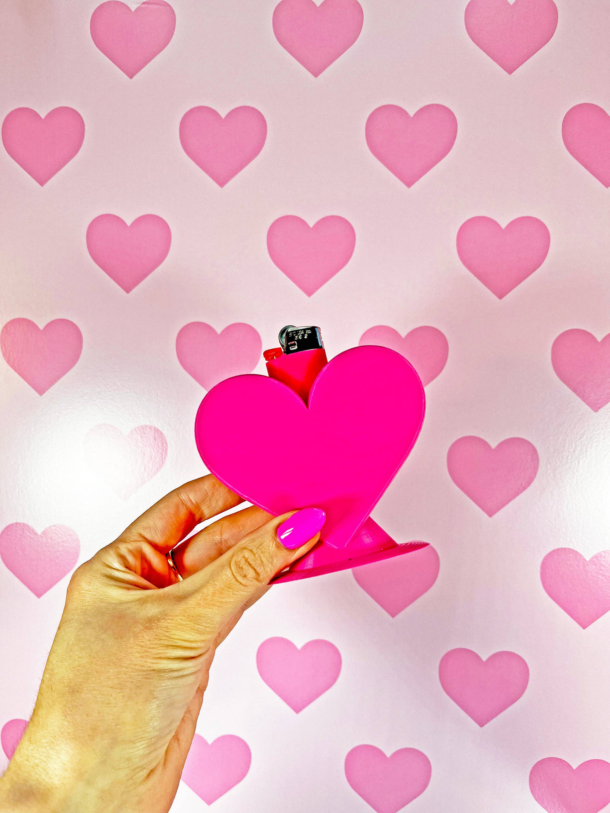 Heart Shaped Lighter Case