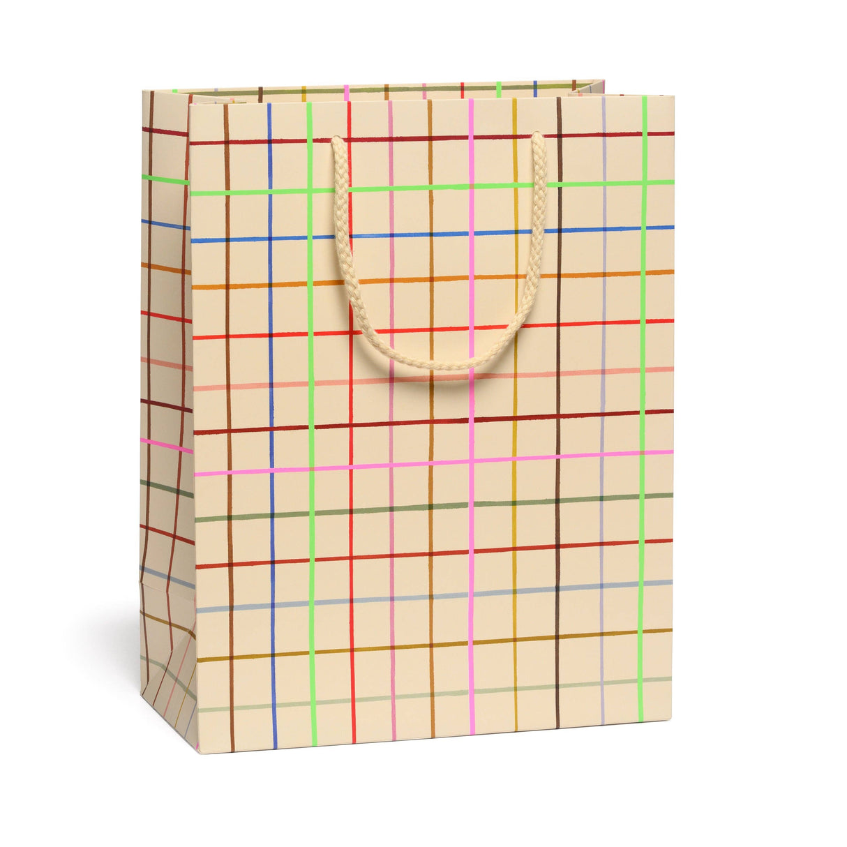 Color Grid Gift Bags