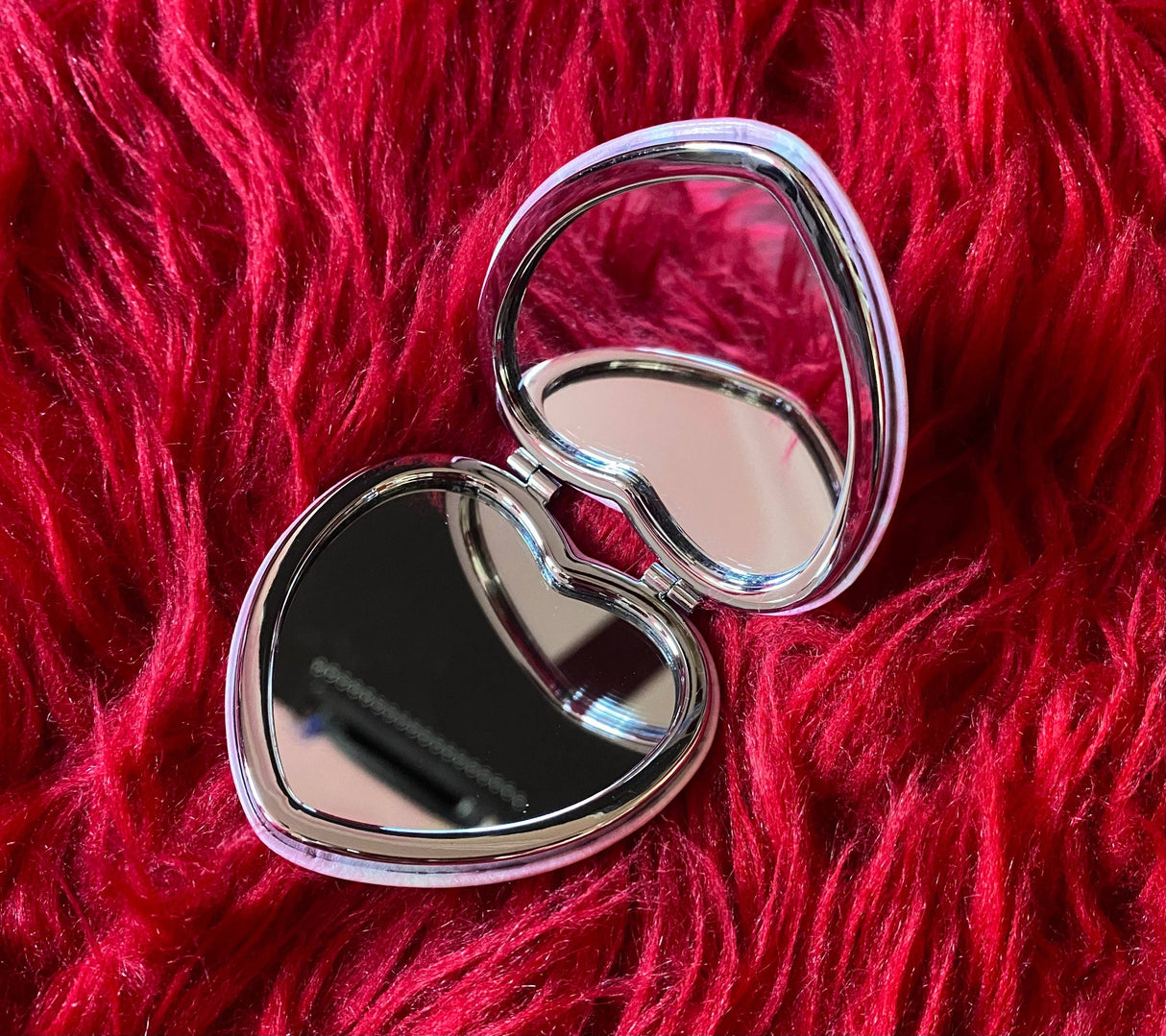 Lamby Heart Compact Mirror