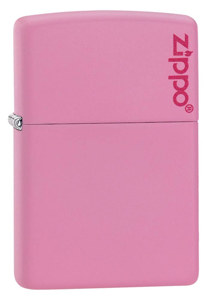 Pink Zippo Logo Windproof Lighter