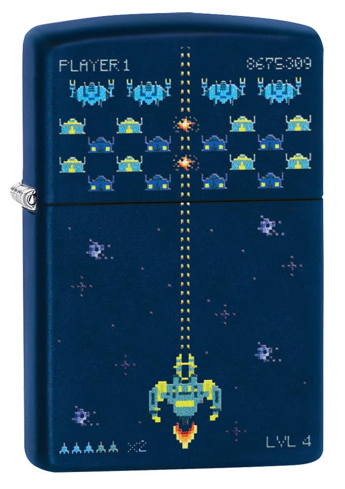 Pixel Game Design Zippo Lighter