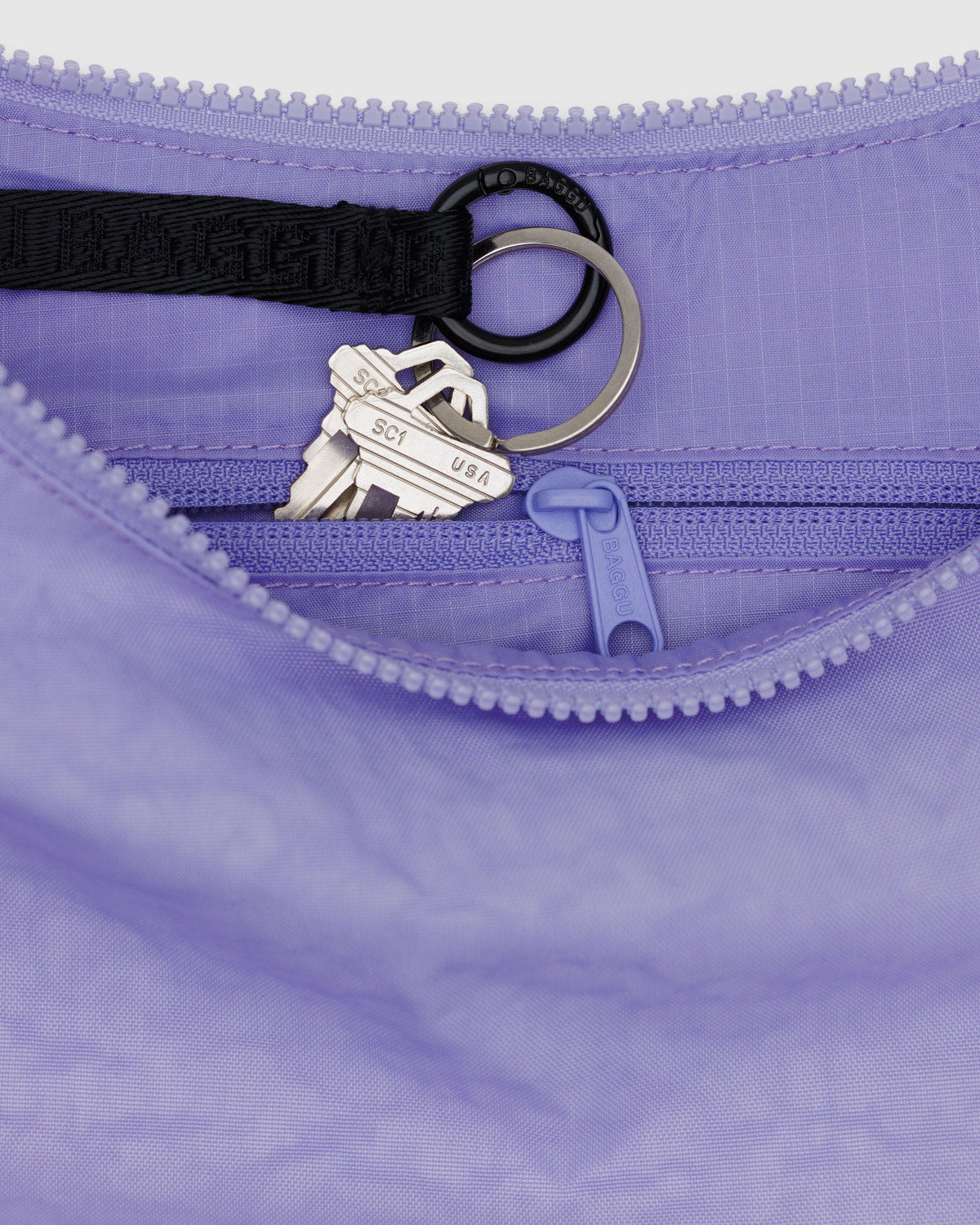 Medium Nylon Crescent Bag by BAGGU