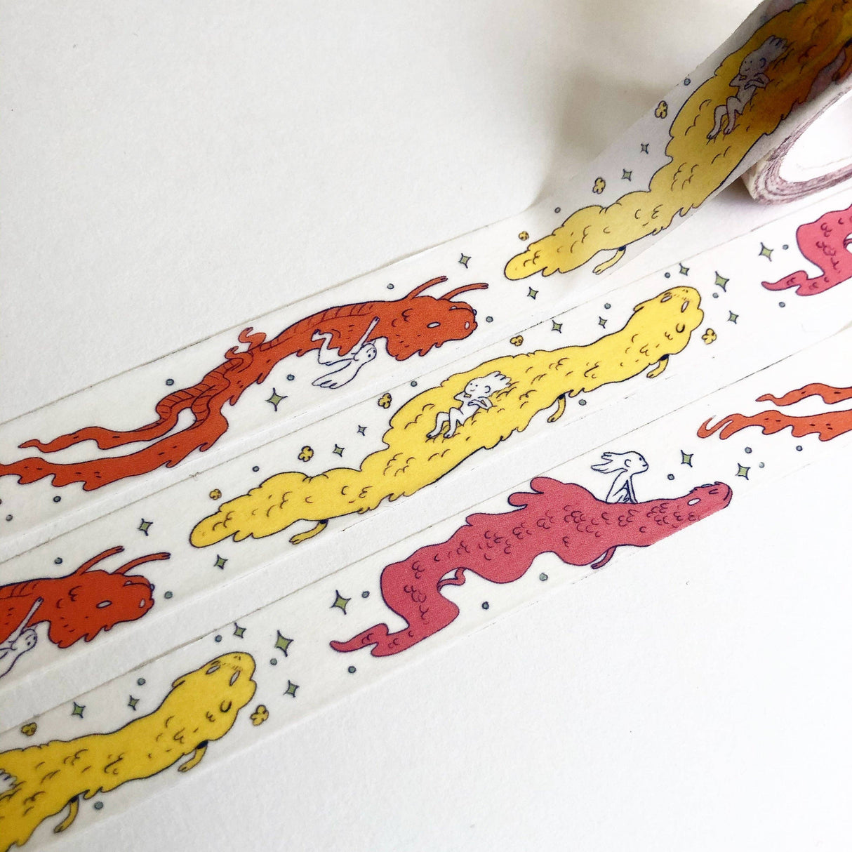 Washi Tape - Dragon Girl