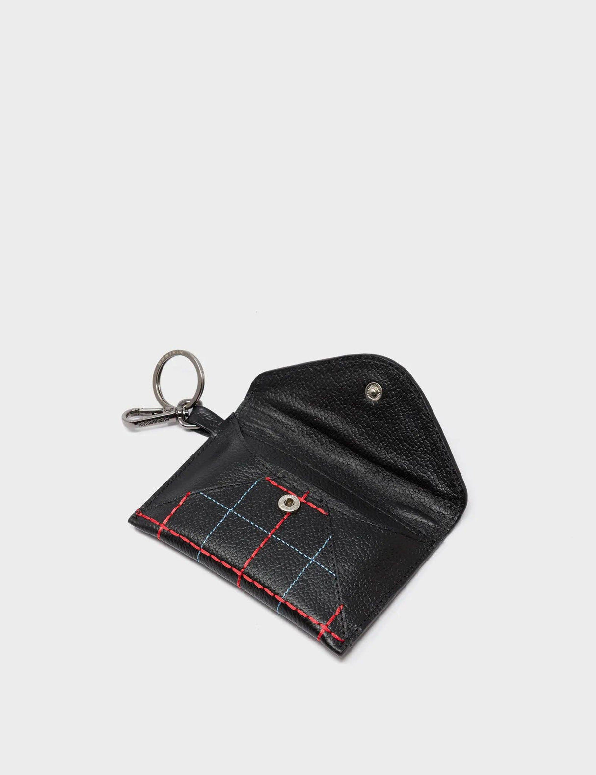 Fabian Black Leather Wallet - Lovestitch Design