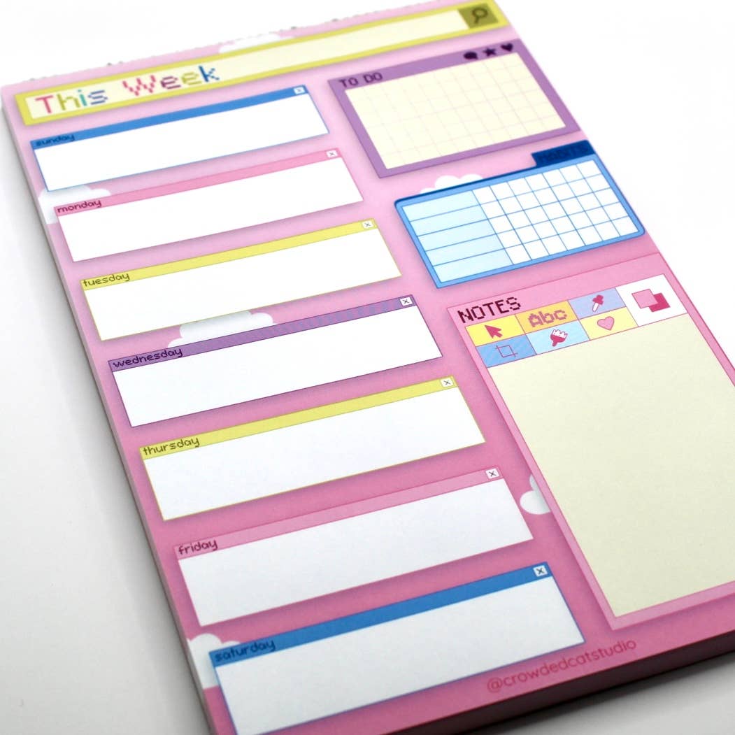 Weekly Planner Notepad