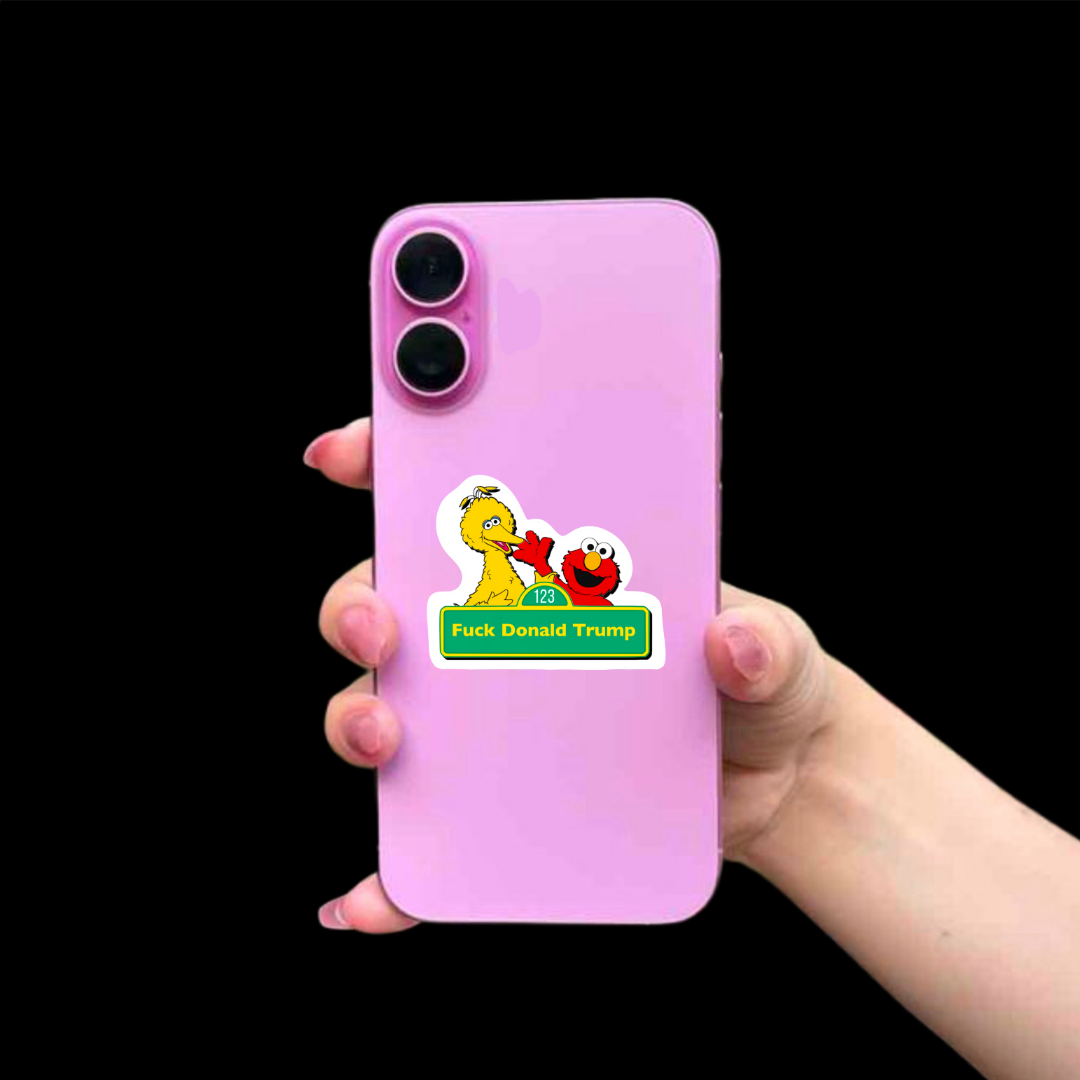 Fuck Donald Trump Mini Sticker