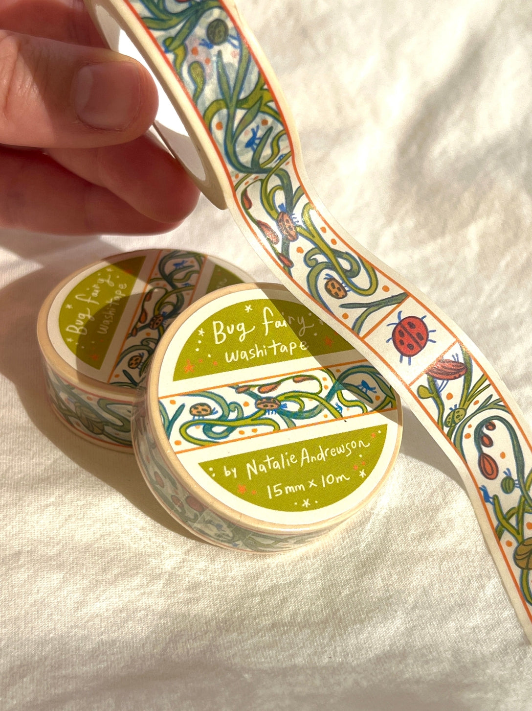 Bug Fairy Collector Washi Tape