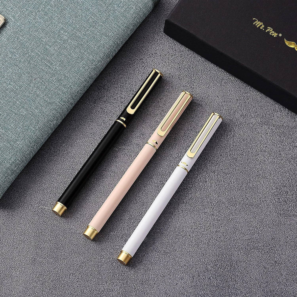 Luxury Pen Set, Black Ink