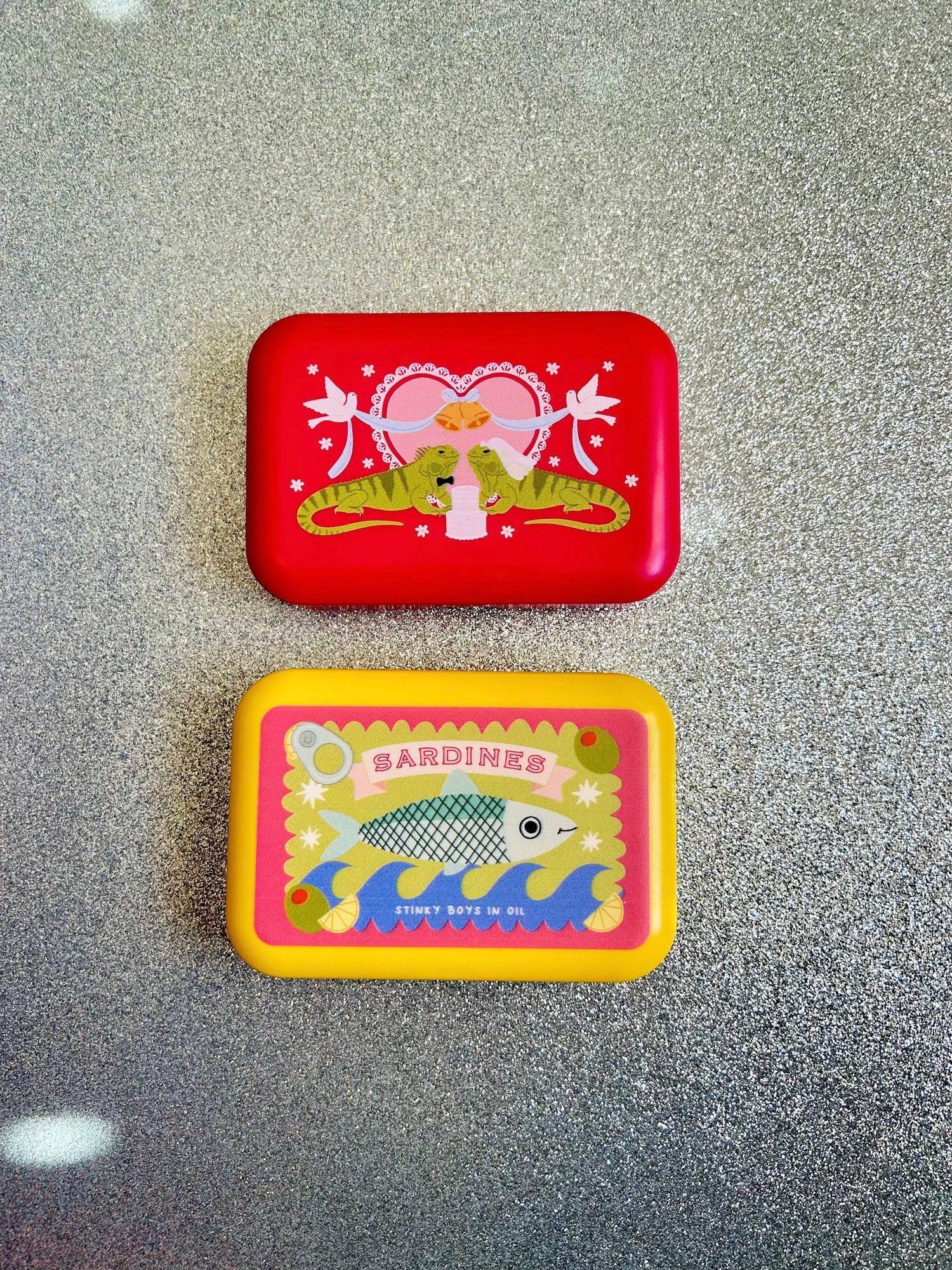 Marriage Iguana Stash Box