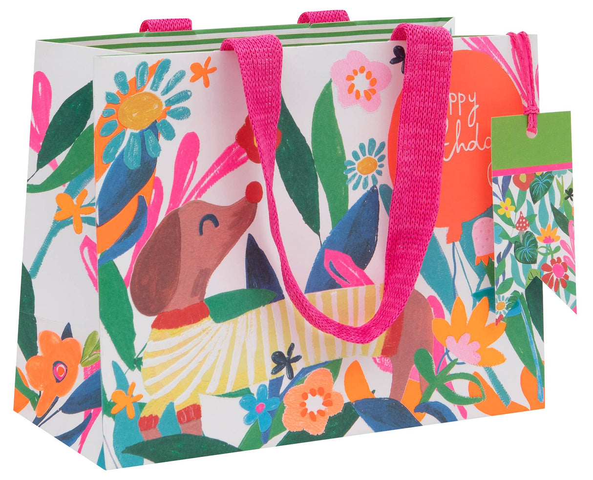 Medium Sausage Dog Gift Bag