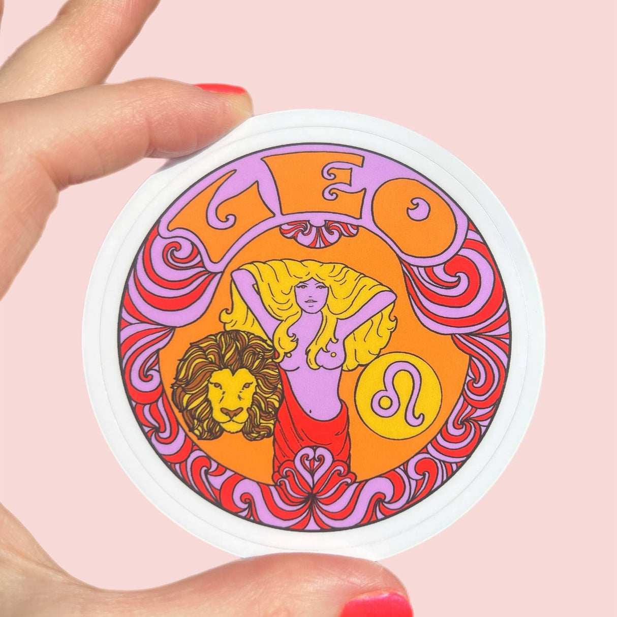 Zodiac Sticker 3"