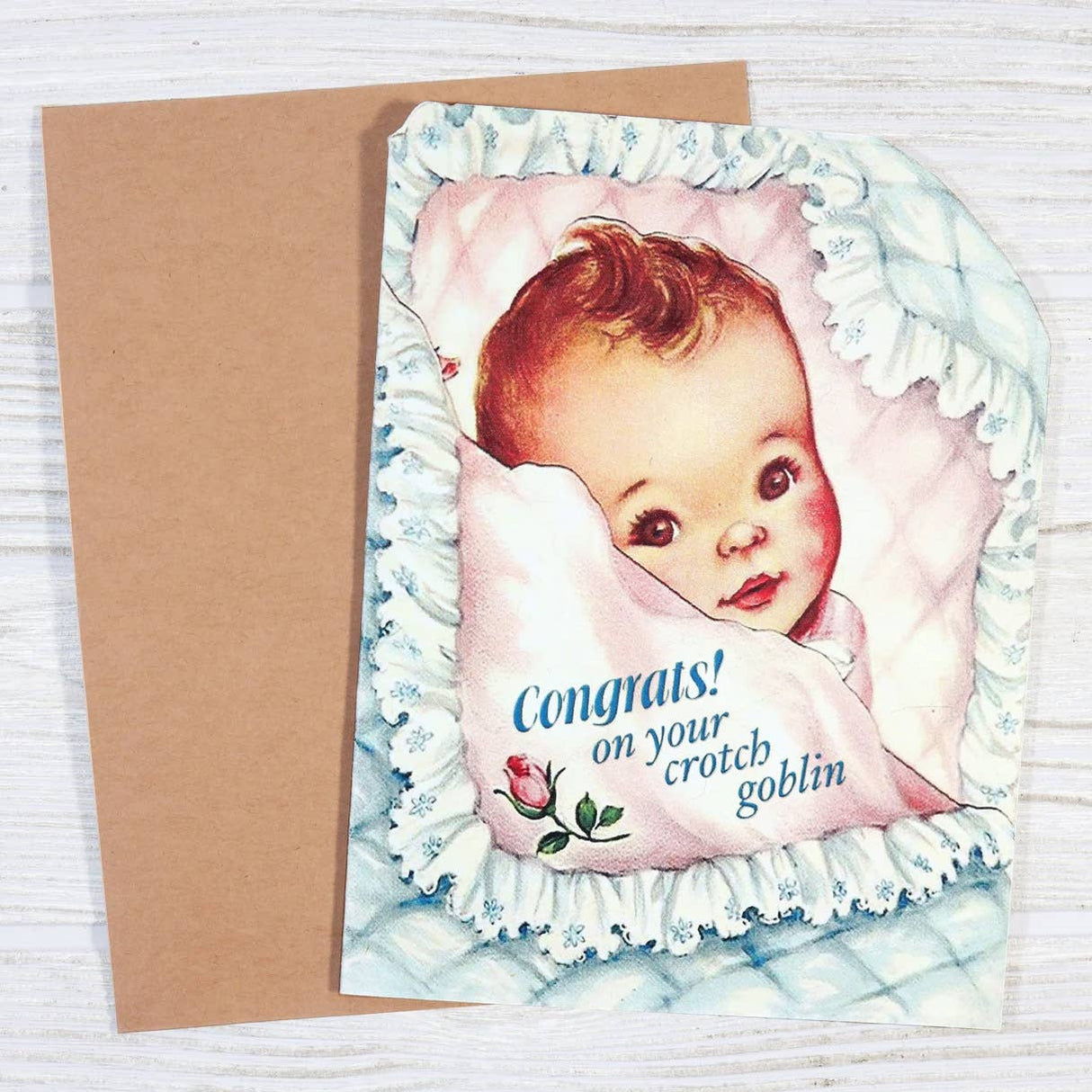 Congrats on Your Crotch Goblin Card