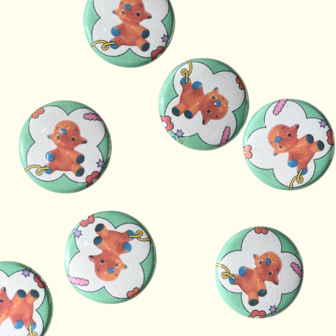 Elephant Pinback Button