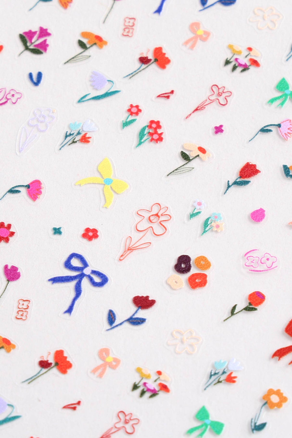 Flower Pop Nail Sticker by Zoe Wodarz