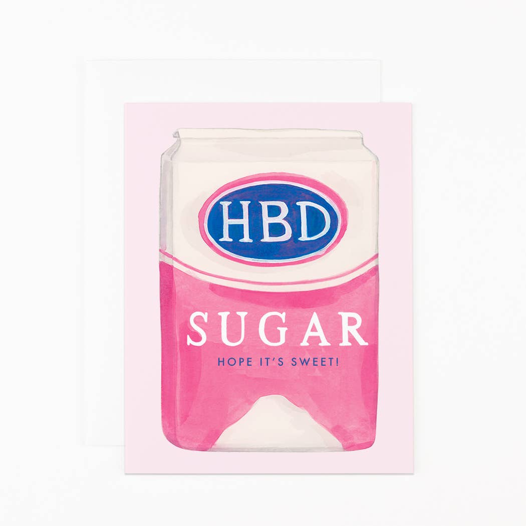 HBD Sugar Greeting Card