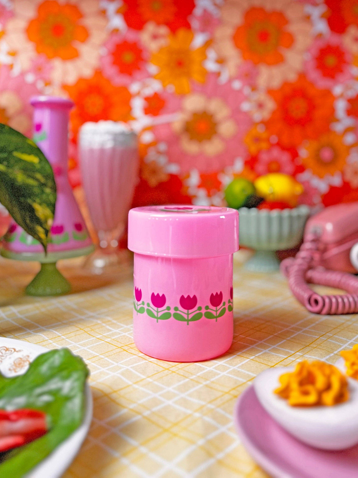 Atomic Tulip Jar