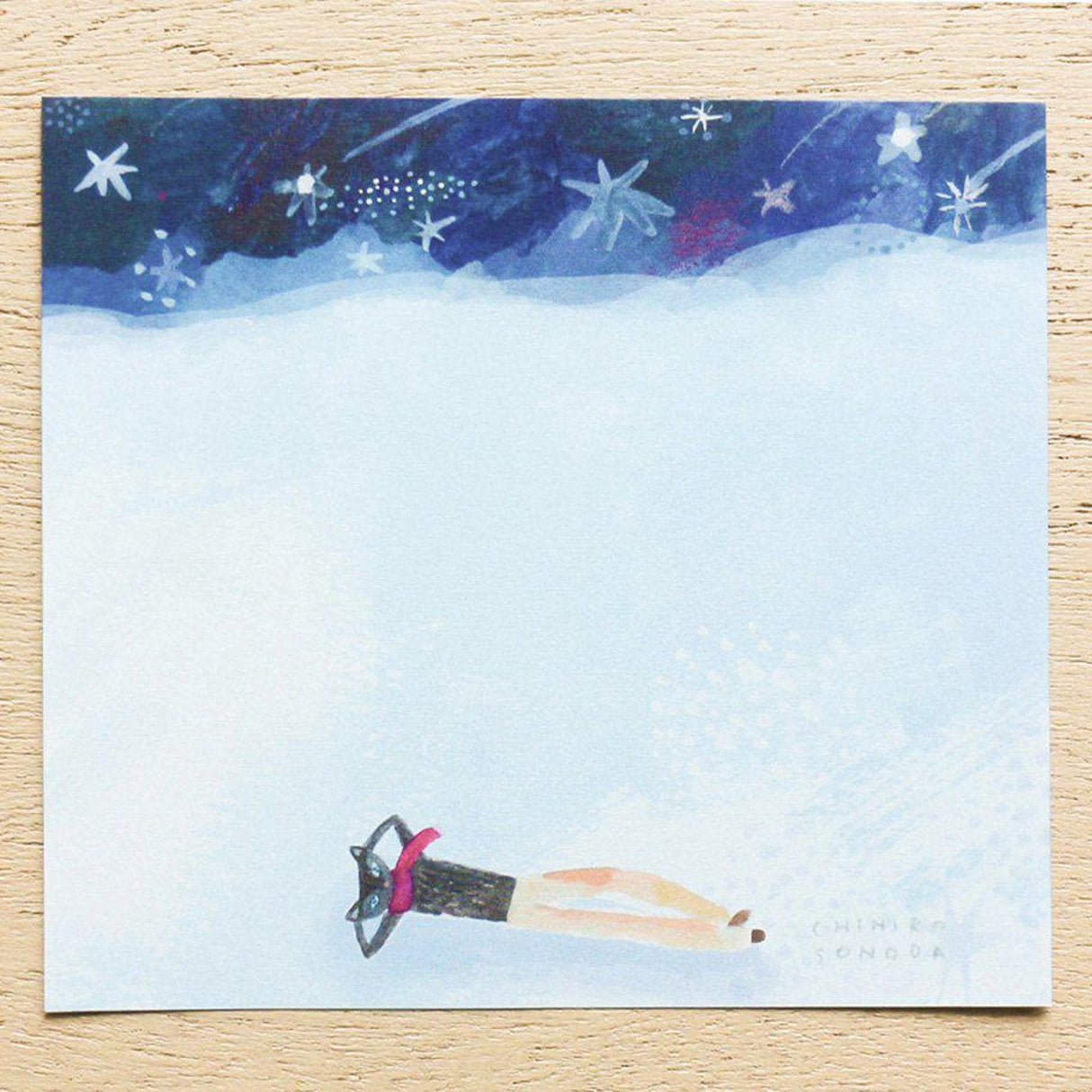 The Day the Stars Fulfilled Block Memo Illustrated by Chihiro Sonoda