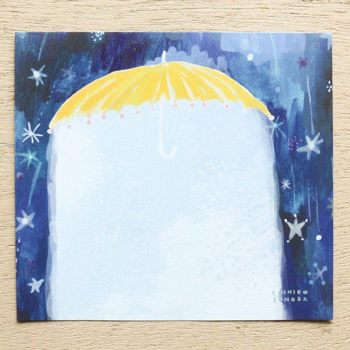 The Day the Stars Fulfilled Block Memo Illustrated by Chihiro Sonoda