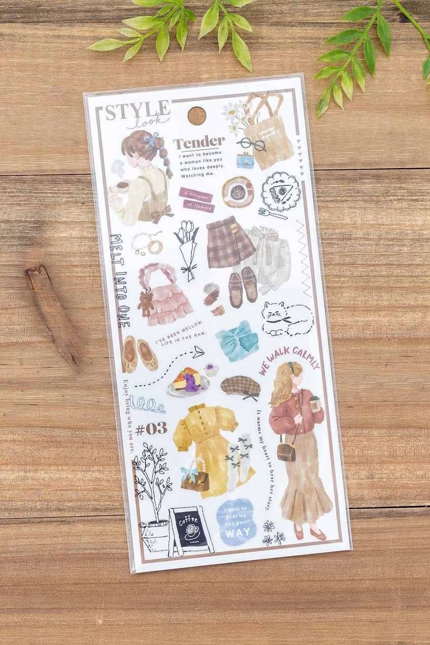 Everyday Life PET Sticker Sheet by Mind Wave