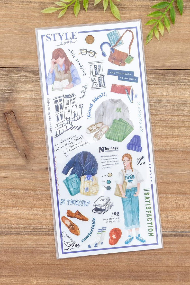 Everyday Life PET Sticker Sheet by Mind Wave