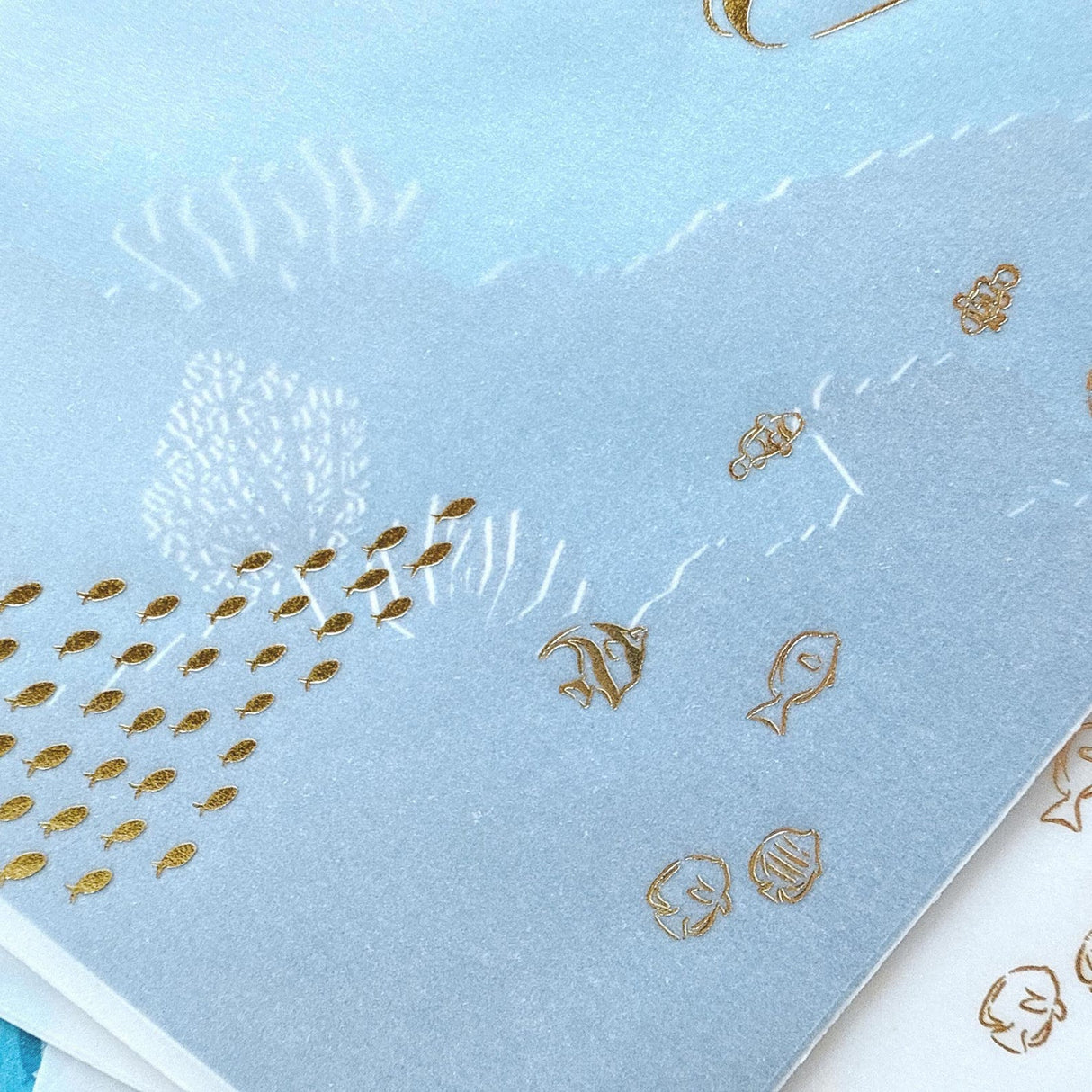 The Sea and the Fishes Letter Writing Set