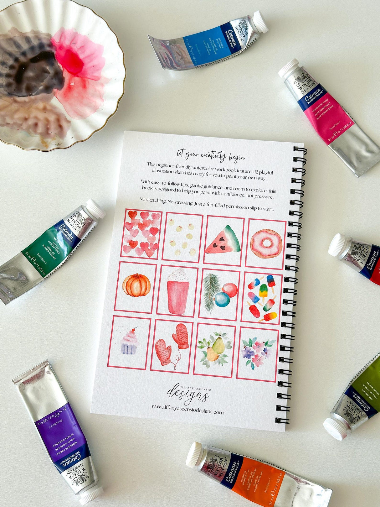 Beginner Watercolor Workbook