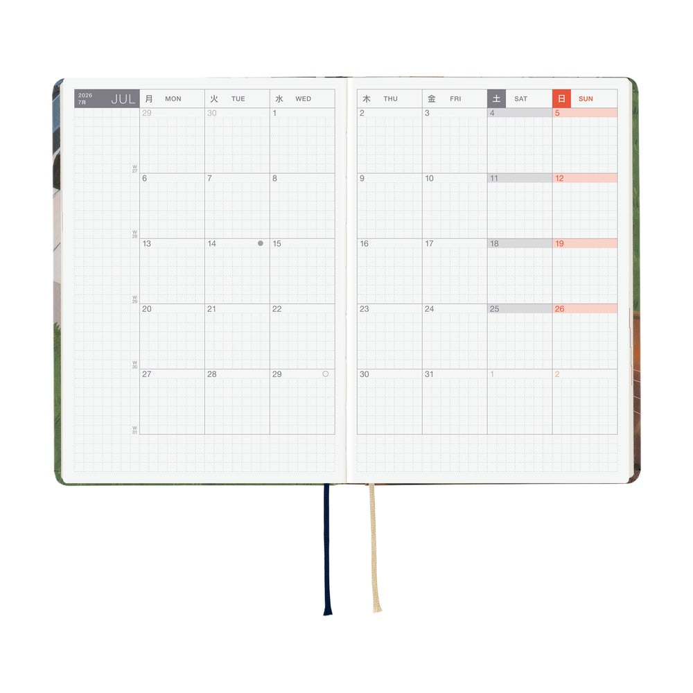 Hobonichi Techo 2026 HON : Hiroko Kubota: Waiting on the Chord