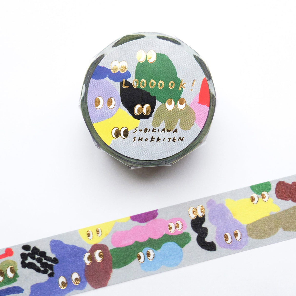 LOOOOOK! Foil Masking Tape Illustrated by Sunokko House